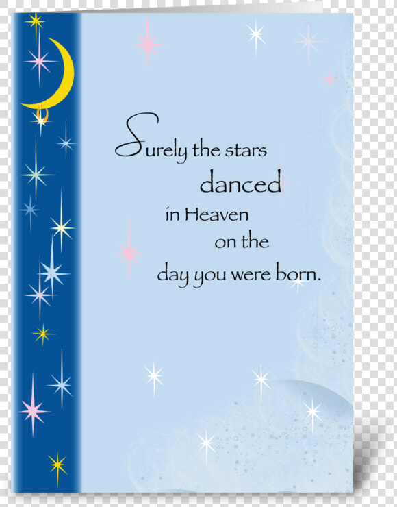 Stars In Heaven  Birthday Greeting Card   Christmas Card  HD Png DownloadTransparent PNG