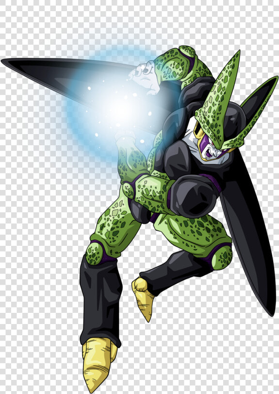 I Decided To Redraw Few Thing On It  And Made A Better   Dragon Ball Z Cell Kamehameha  HD Png DownloadTransparent PNG