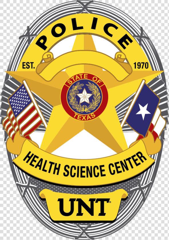 Hsc Police Badge   University Of North Texas  HD Png DownloadTransparent PNG