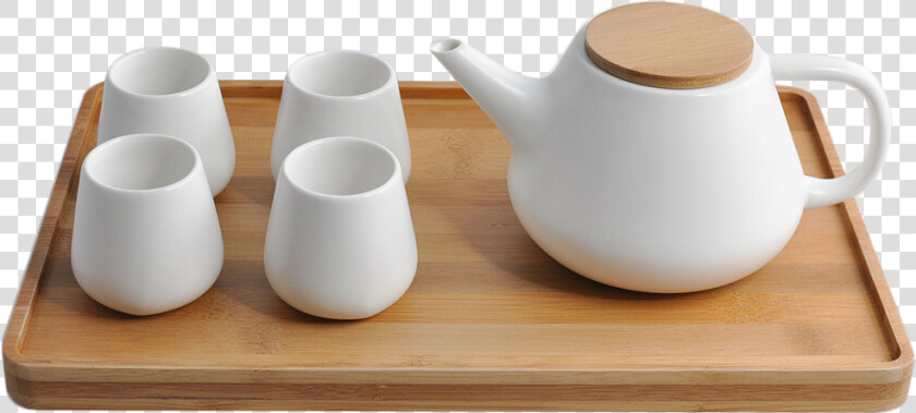 Ceramic Teapot Set  Porcelain Teapot With 4 Tea Cups   Teapot Set Png  Transparent PngTransparent PNG