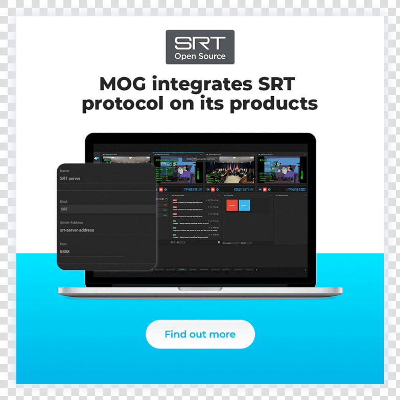 Home Highlight Mog Integrates Srt Protocol On Its Products   Electronics  HD Png DownloadTransparent PNG