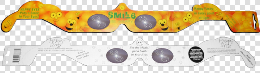 Diffraction Glasses Happy Face  HD Png DownloadTransparent PNG