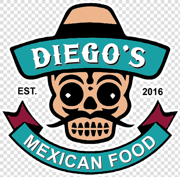 Diegos Mexican Food   Awesome Mexican Logo  HD Png DownloadTransparent PNG