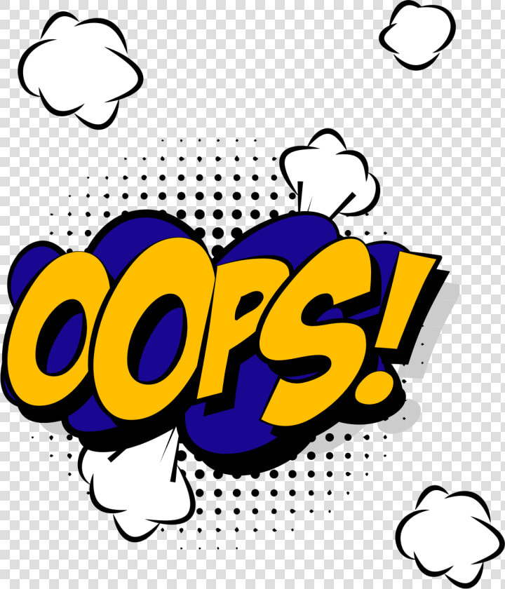 Oops Blue Gold  HD Png DownloadTransparent PNG