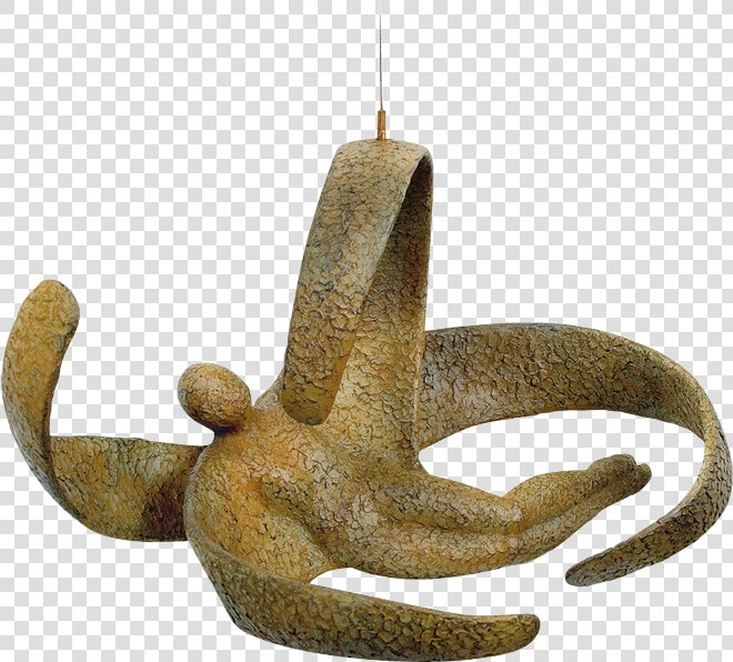 Bronzefigur Cherub Von Karen Salicath   Marine Invertebrates  HD Png DownloadTransparent PNG