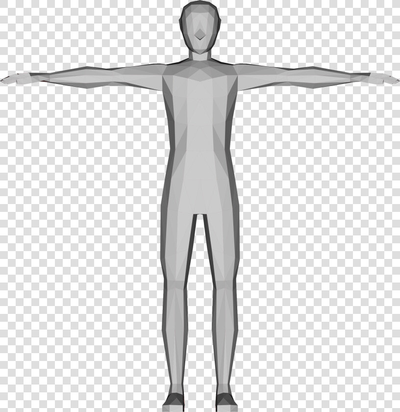 Low Poly Human Male Clip Arts   Male Body Clip Art  HD Png DownloadTransparent PNG