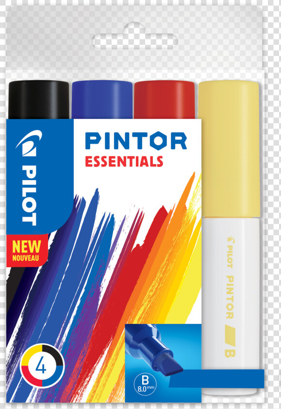 Transparent Pintor Png   Pilot Pintor Markers  Png DownloadTransparent PNG