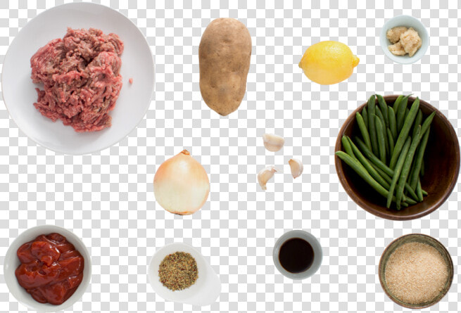 Beef Meatloaf  amp  Roasted Potatoes With Lemon horseradish   Superfood  HD Png DownloadTransparent PNG