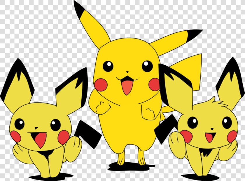 Pokemon Pikachu And Pichu Brothers  HD Png DownloadTransparent PNG