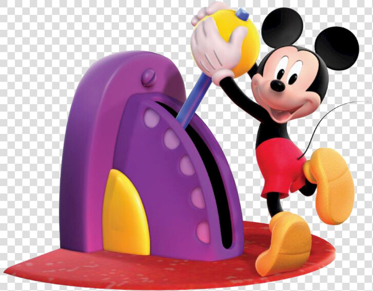 Mickey Pulling Lever  HD Png DownloadTransparent PNG