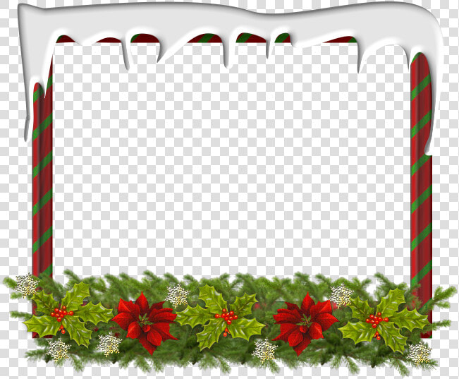 Cadres   White Christmas Frame Png  Transparent PngTransparent PNG