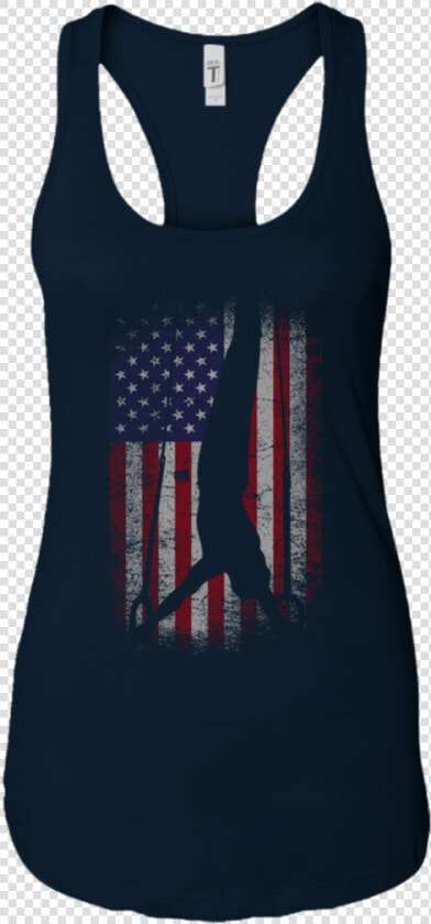 Gymnastic American Flag Gymnastics Rings Men women   T shirt  HD Png DownloadTransparent PNG