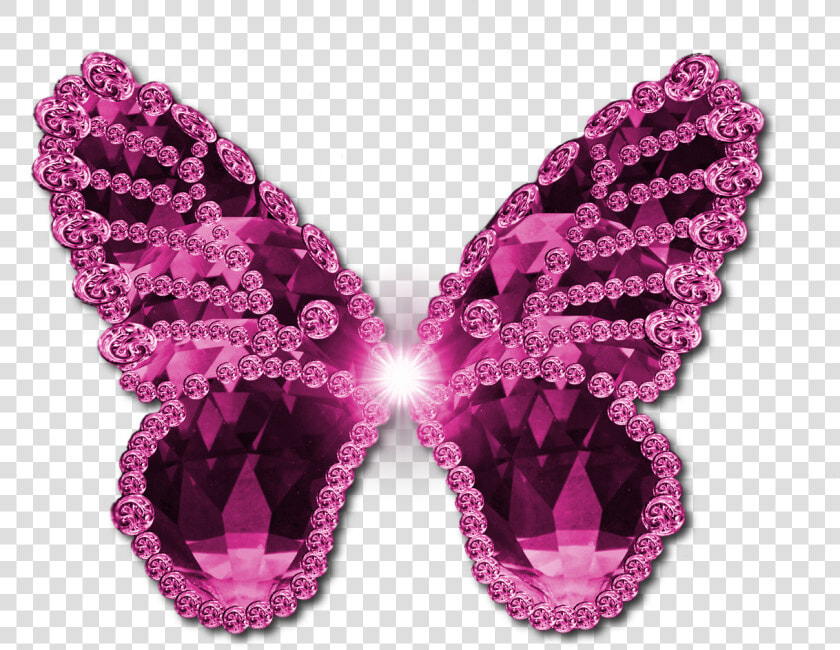 Diamond Clipart Hot Pink   Butterfly Png Glitters Png  Transparent PngTransparent PNG