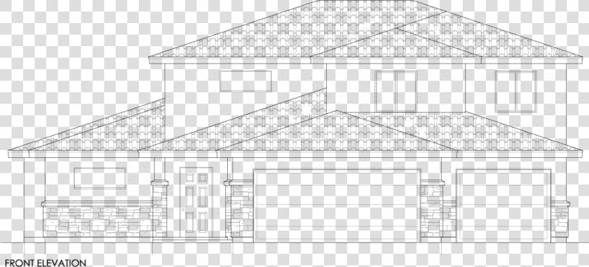 Hillside Elevation Salisbury Homes   Technical Drawing  HD Png DownloadTransparent PNG