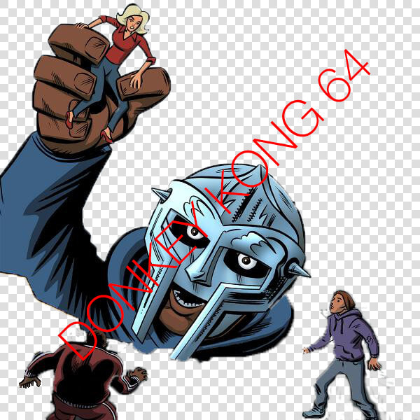 Mf Doom Fantastic Four Cover Par   Mf Doom Cover Art  HD Png DownloadTransparent PNG