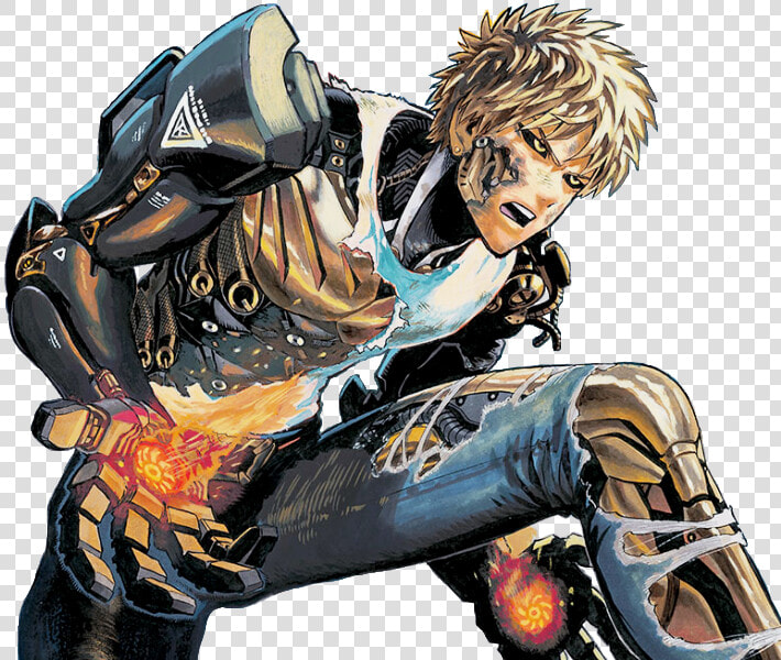 Cyborg One Punch Man Genos  HD Png DownloadTransparent PNG