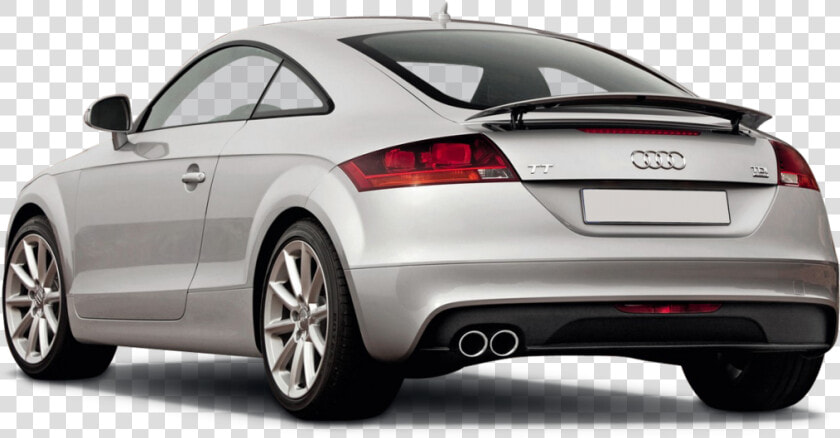 Audi Tt Coupe Car Hire Rear View   Car Png Back View  Transparent PngTransparent PNG