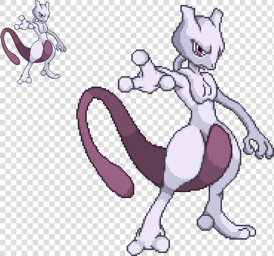 Mewtwo Pixel Art By Darktremor100 On Deviantart   Mewtwo Pixel Art  HD Png DownloadTransparent PNG