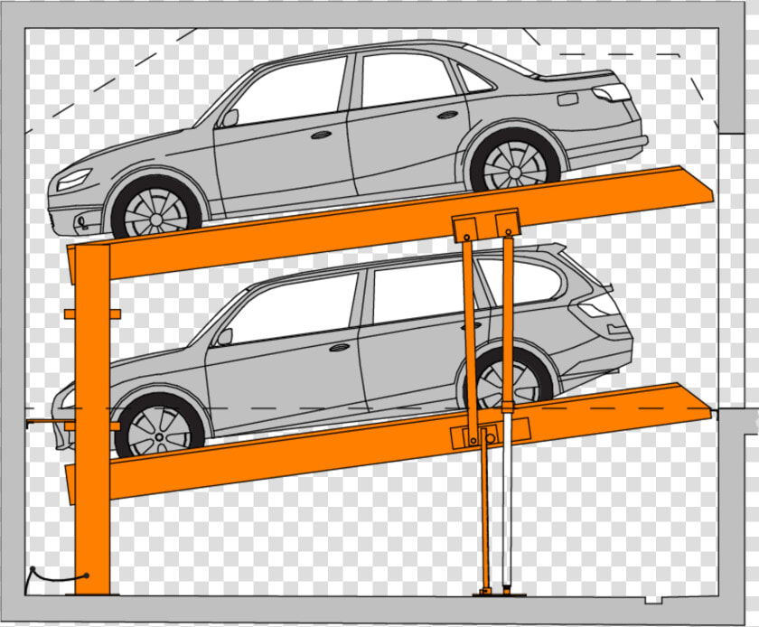 Parking Lot Clipart Transparent   Klaus Multiparking 2078i 185  HD Png DownloadTransparent PNG