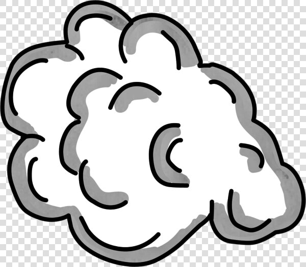 Clip Art Cartoon Smoke Clouds   Transparent Smoke Cartoon Png  Png DownloadTransparent PNG