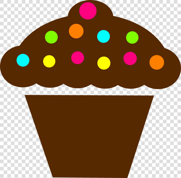 Polka Dot Cupcake Clip Art At Clipart Library   Polka Dot Cupcake Clip Art  HD Png DownloadTransparent PNG