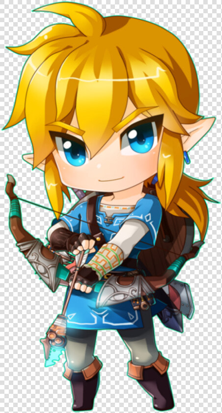 Link Botw Png   Loz Botw Chibi Link  Transparent PngTransparent PNG