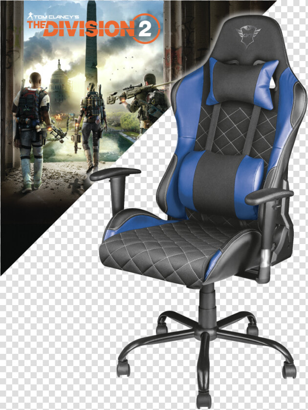 23356   Gxt 706 Rona Gaming Chair With Footrest  HD Png DownloadTransparent PNG