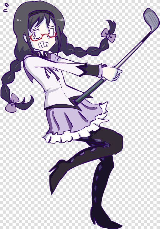 Homura Akemi Png  akemi Homura By Clockworkangelx   Homura Akemi Glasses Drawing  Transparent PngTransparent PNG