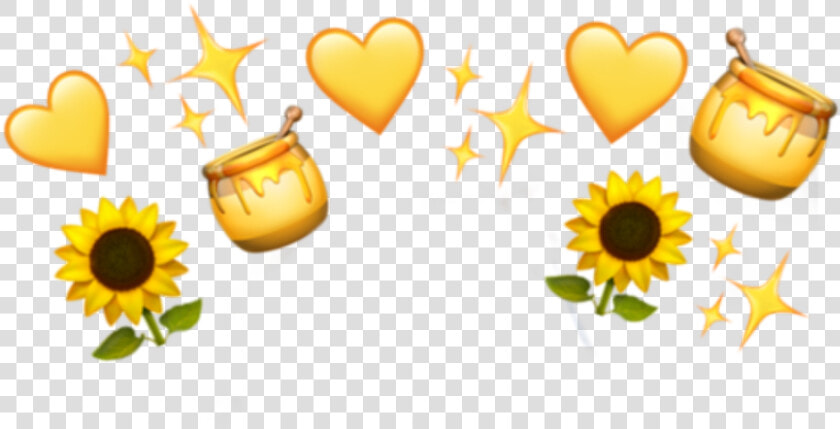 Yellow Emoji Crown Edits   Yellow Emoji Crown  HD Png DownloadTransparent PNG