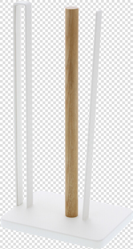 Yamazaki S Standing Paper Towel Holder With Wooden   Plywood  HD Png DownloadTransparent PNG