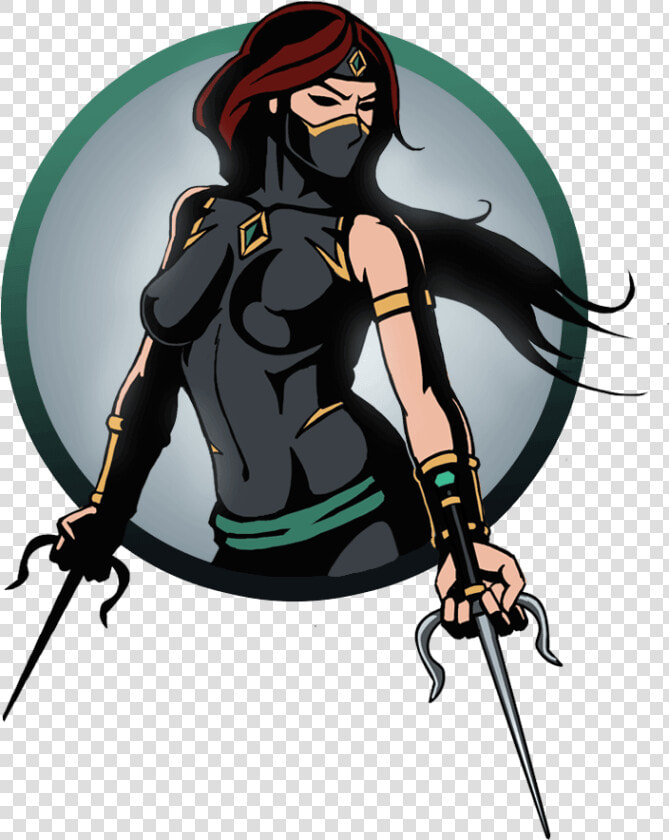 Clipart Freeuse Library Shadow Fight Ninja Girls   Shadow Fight 2 Female Ninja  HD Png DownloadTransparent PNG