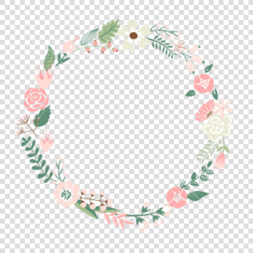 Transparent Circle Border Png   Flower Circle Outline Png  Png DownloadTransparent PNG