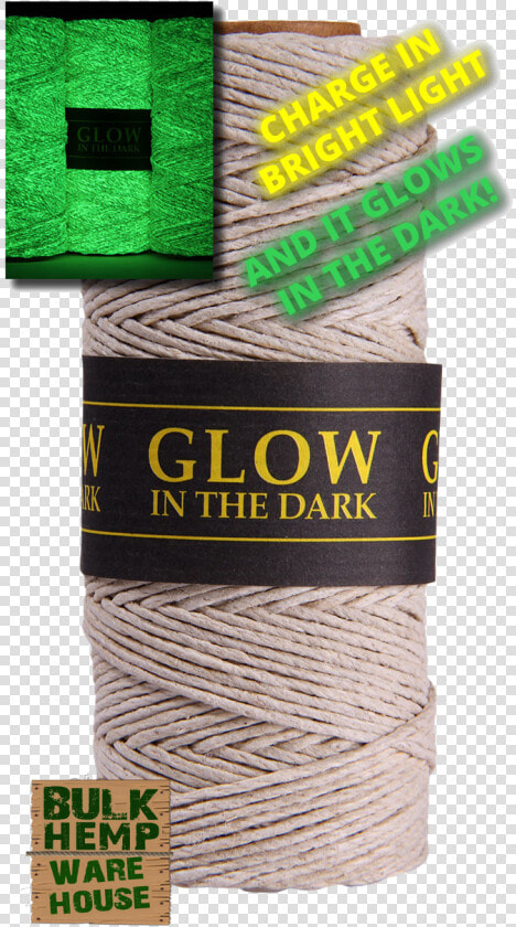 Glow In The Dark 1 Mm Hemp Twine   Glow In The Dark Macrame  HD Png DownloadTransparent PNG