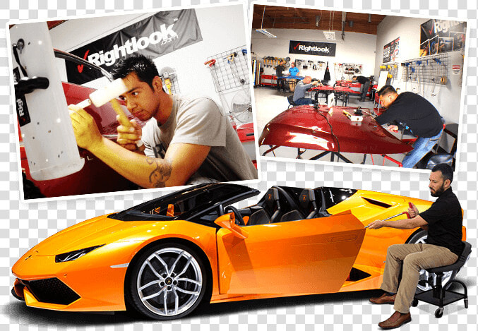 Rightlook Paintless Dent Repair Training And Equipment   Lamborghini Murciélago  HD Png DownloadTransparent PNG