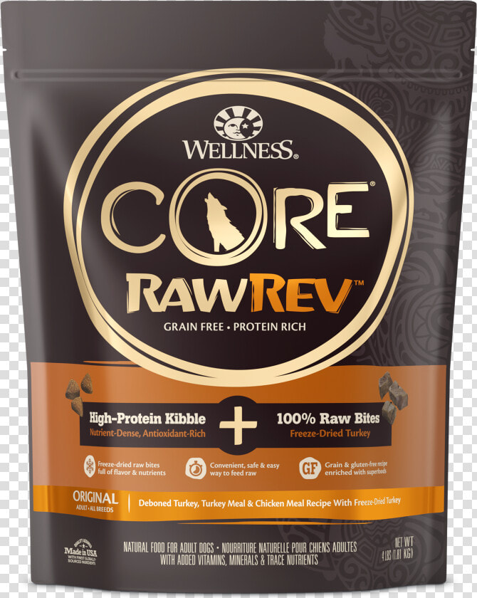 Wellness Core Rawrev Natural Grain Free Original Turkey  HD Png DownloadTransparent PNG