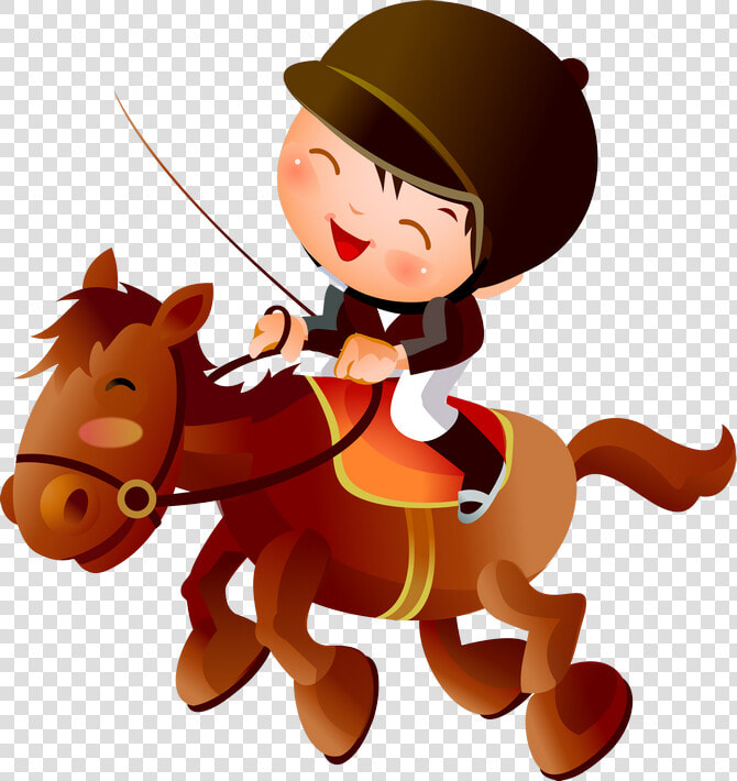 Horse Riding Cartoon Png   Ride A Horse Cartoon Png  Transparent PngTransparent PNG