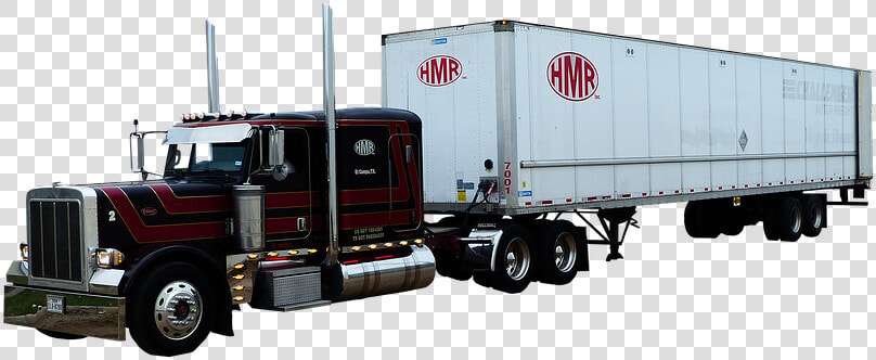 Truck  American  Transport  Vehicle  Traffic  Shipping   Trailer Truck  HD Png DownloadTransparent PNG