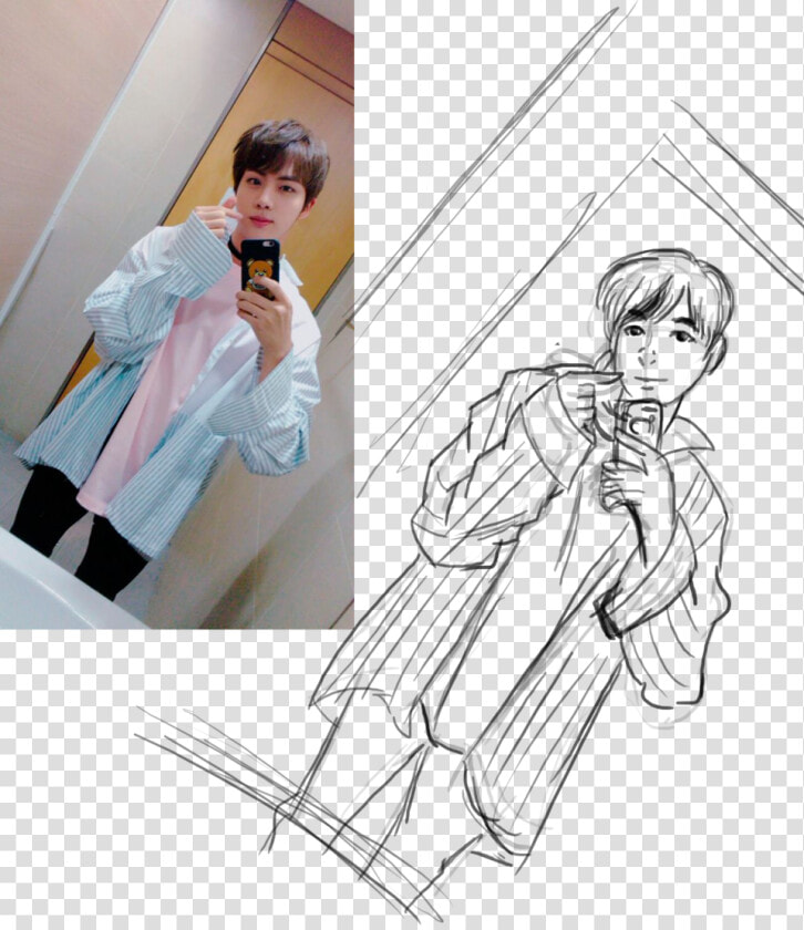 Transparent Bts Jin Png   Bts Members Phone Cases  Png DownloadTransparent PNG