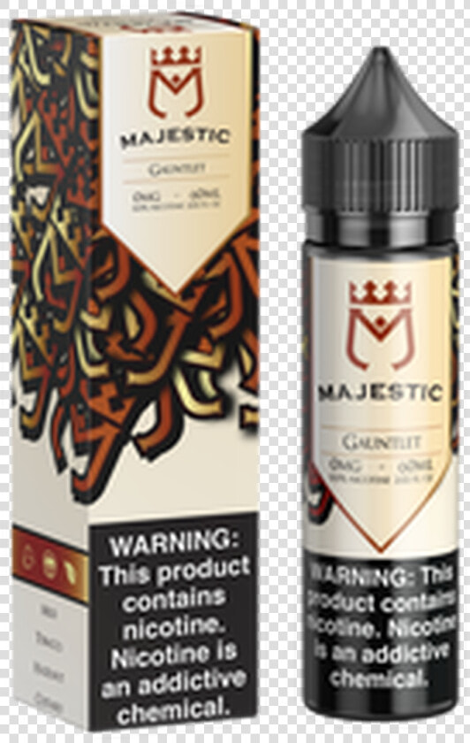 Gauntlet   60ml   Majestic E Juice Gauntlet  HD Png DownloadTransparent PNG