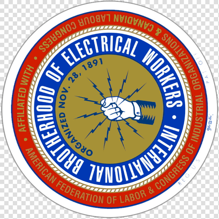 International Brotherhood Of Electrical Workers  HD Png DownloadTransparent PNG