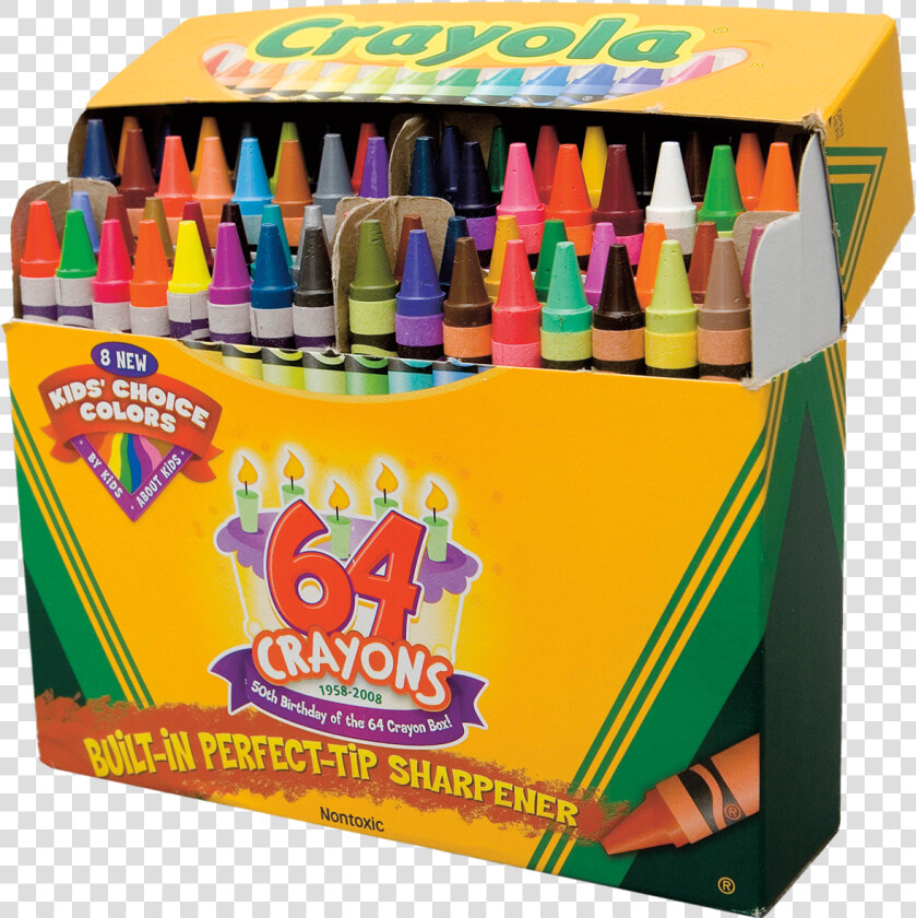 Crayons Transparent Box   Crayola Crayons  HD Png DownloadTransparent PNG