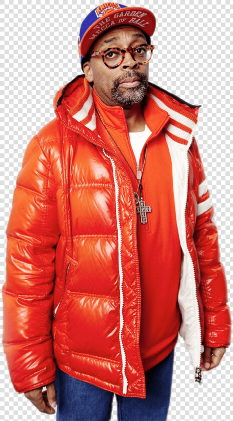 Spike Lee Orange Coat   Spike Lee Png  Transparent PngTransparent PNG