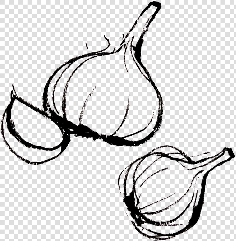 Garlic Clipart Draw   Garlic Draw Png  Transparent PngTransparent PNG