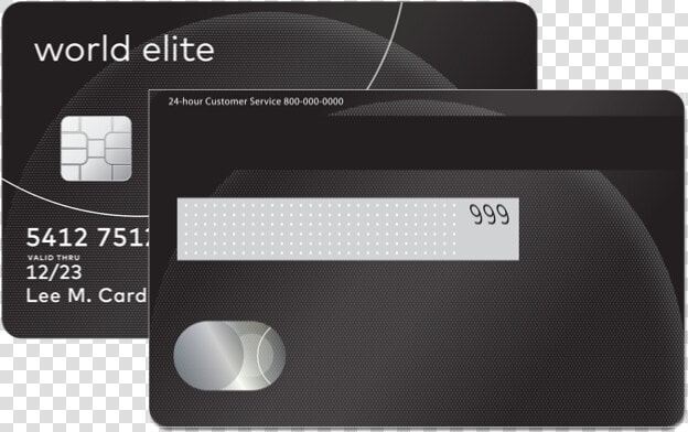 Mastercard World Elite Example  HD Png DownloadTransparent PNG