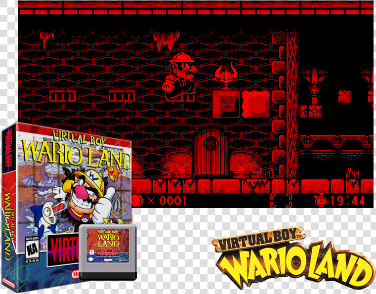 Virtual Boy Wario Land  HD Png DownloadTransparent PNG