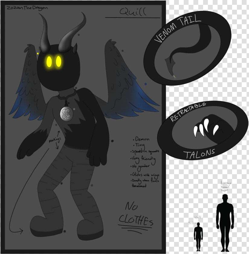 Introducing Quill The Demon     Databrawl  HD Png DownloadTransparent PNG