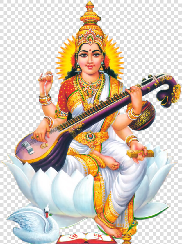  india  religion  god  freetoedit   Saraswati Mata Png Hd  Transparent PngTransparent PNG