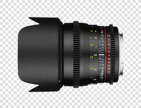 Rokinon Ef 50mm T1   Samyang 50mm Cine Lens  HD Png DownloadTransparent PNG