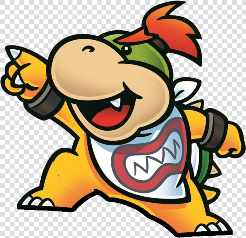 Bowser Jr Paper Mario   Bowser Jr 2d Artwork  HD Png DownloadTransparent PNG