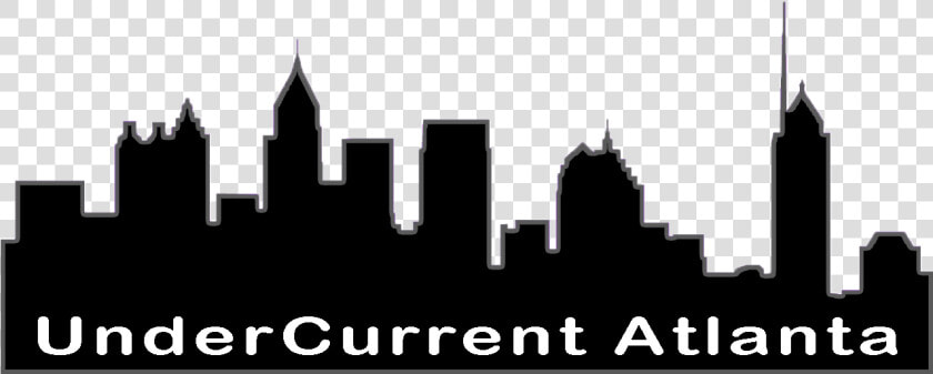 Atlanta Skyline Silhouette Banner   Atlanta Skyline Silhouette  HD Png DownloadTransparent PNG